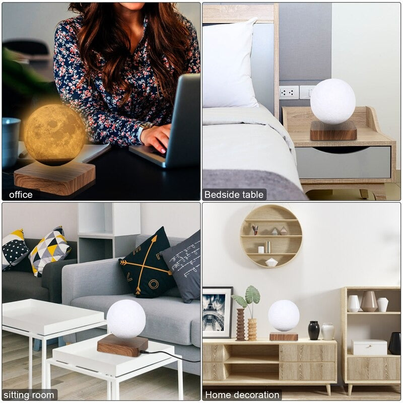 Moonlit - Enchanting Floating Moon Lamp for Soothing Ambiance