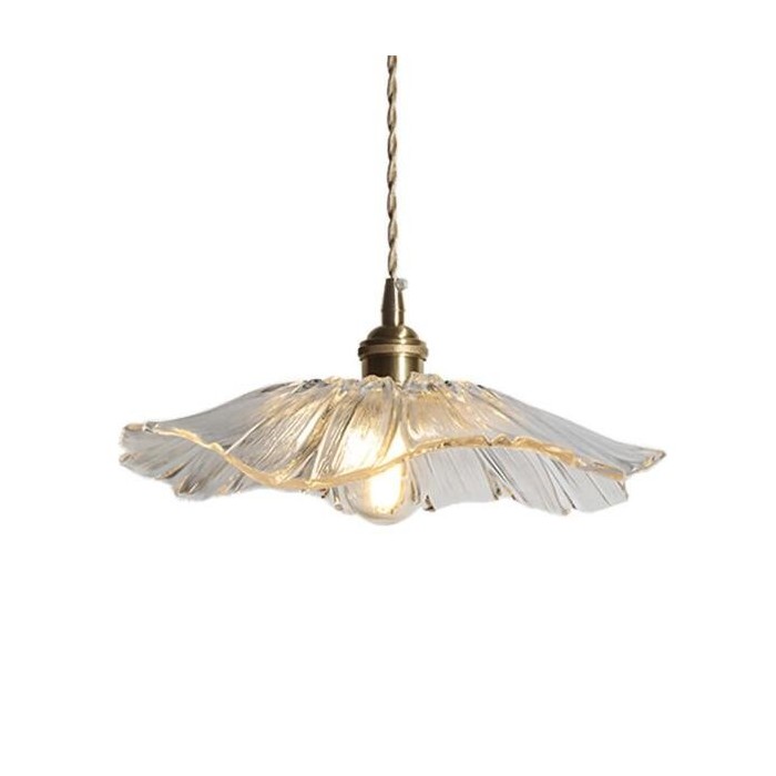 Floraya – Pendant Light with Floral Glass Shade