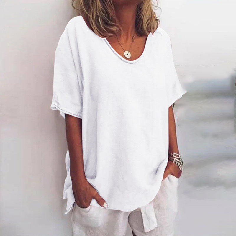 Marla - Casual and Comfortable V-neck Shirt for Women