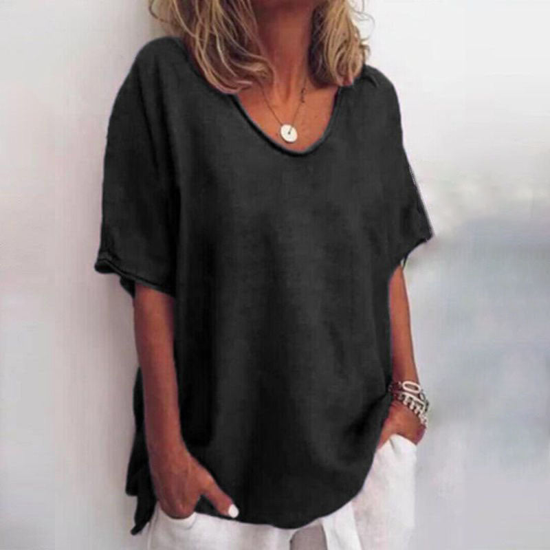 Marla - Casual and Comfortable V-neck Shirt for Women
