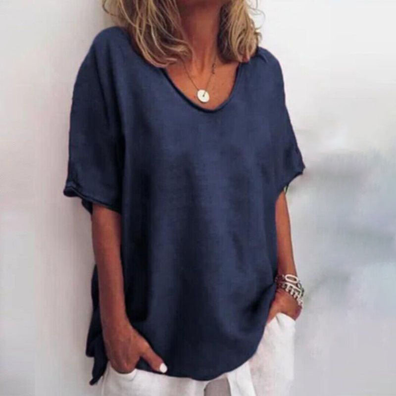 Marla - Casual and Comfortable V-neck Shirt for Women