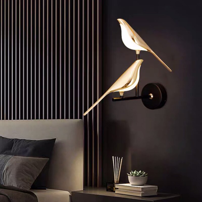 Glowith - MrBird Bird Wall Lamp Elegant Warm Light For Home Decor