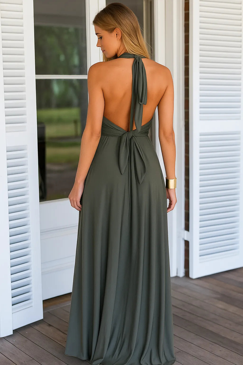Emilee - Elegant Midi Dress For Evening And Special Occasions
