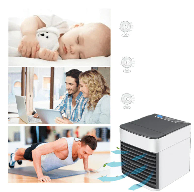 Ornora - Portable Mini Air Conditioner Cools Humidifies Purifies Air