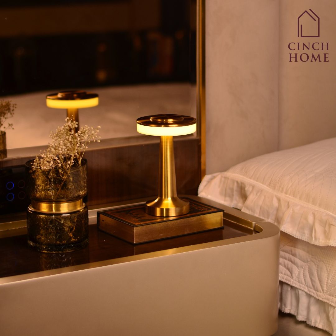 Sarita - Modern Rechargeable Table Lamp with Adjustable Lighting