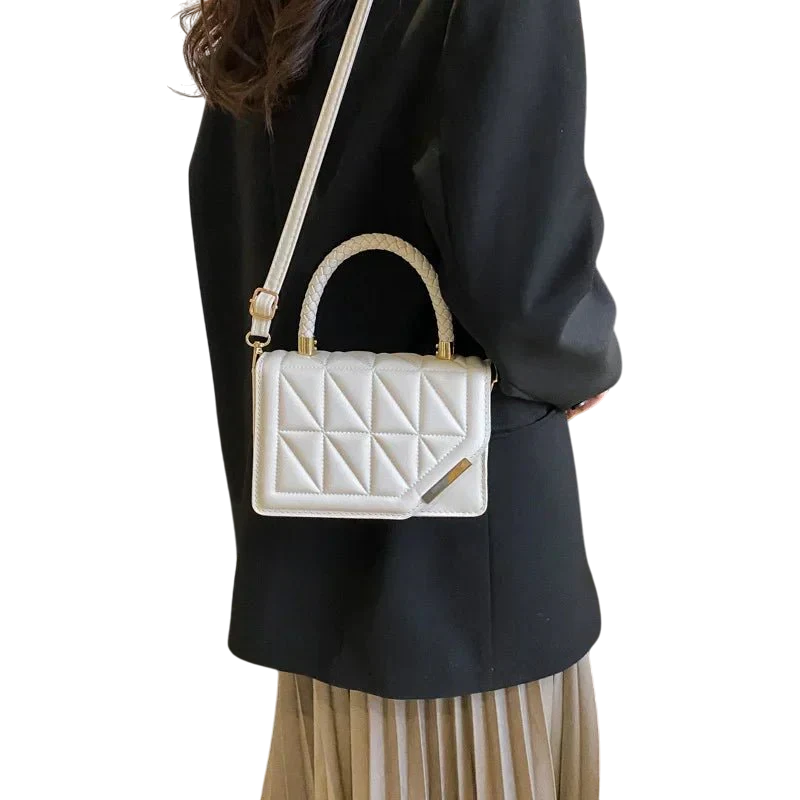 Rosalba - Stylish Square Crossbody Bag with Adjustable Strap