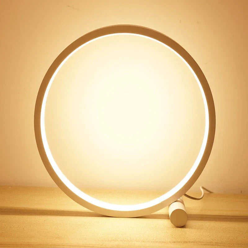 WoodaGlow - Stylish Bandlight Circular Lamp for Modern Home Decor