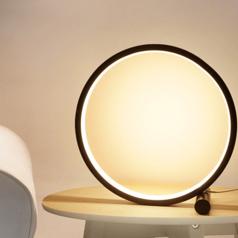 WoodaGlow - Stylish Bandlight Circular Lamp for Modern Home Decor