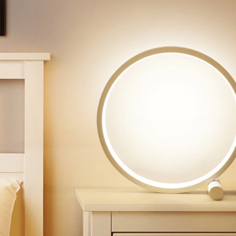 WoodaGlow - Stylish Bandlight Circular Lamp for Modern Home Decor