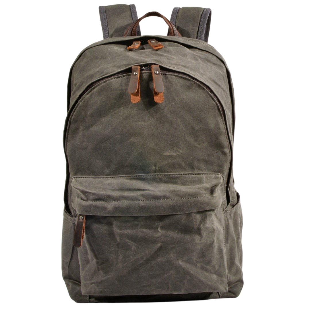 Alec - Vintage Outdoor Backpack with Spacious Compartments