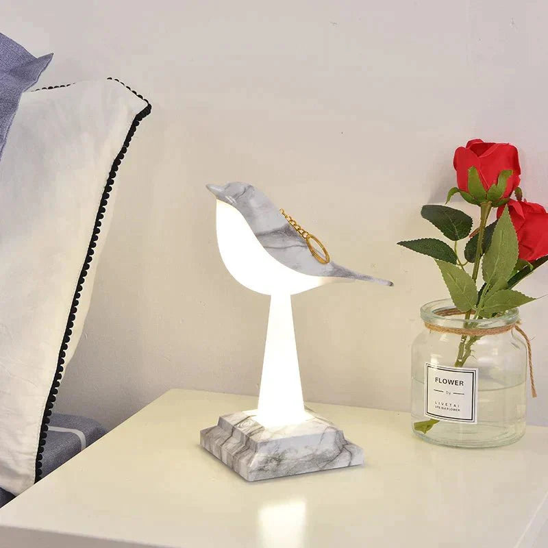 Glowsync- Stylish Bird-Inspired Table Lamp for Elegant Lighting