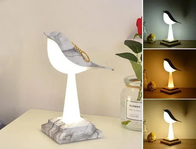 Glowsync- Stylish Bird-Inspired Table Lamp for Elegant Lighting
