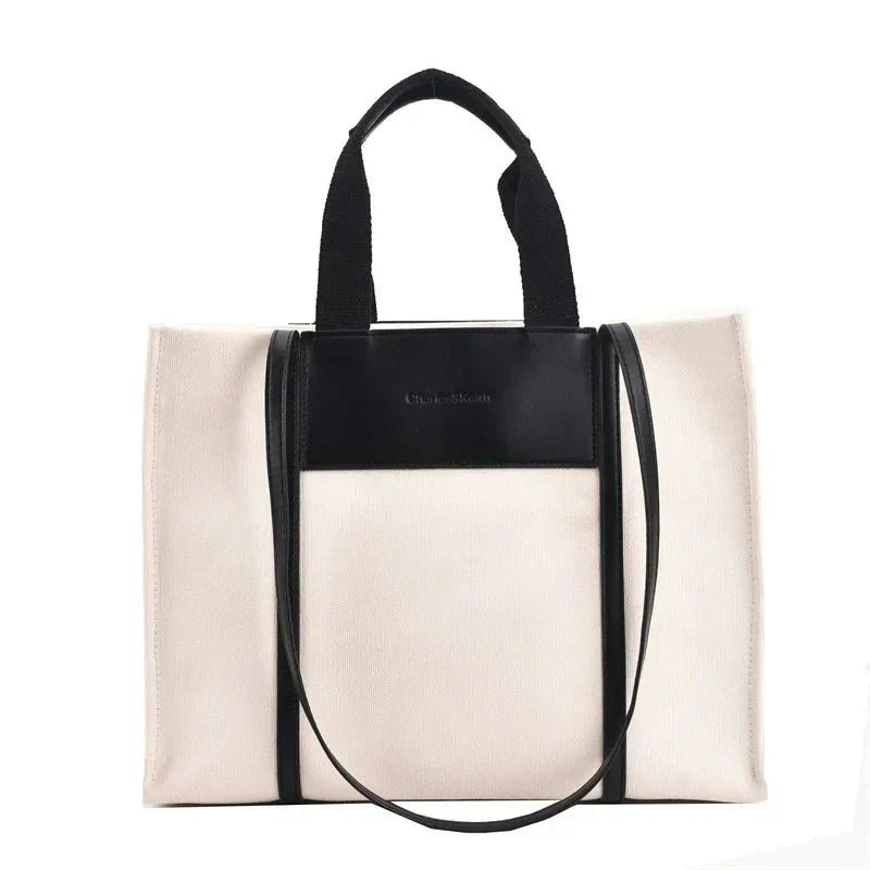 Quirina - Stylish Large Canvas Tote Bag for Everyday Essentials
