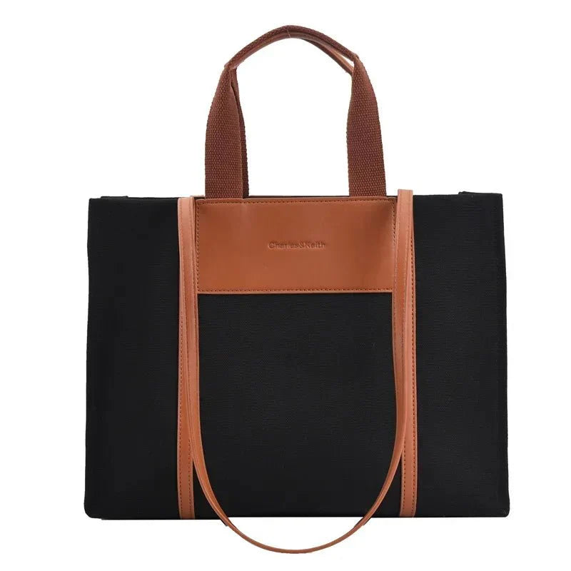 Quirina - Stylish Large Canvas Tote Bag for Everyday Essentials