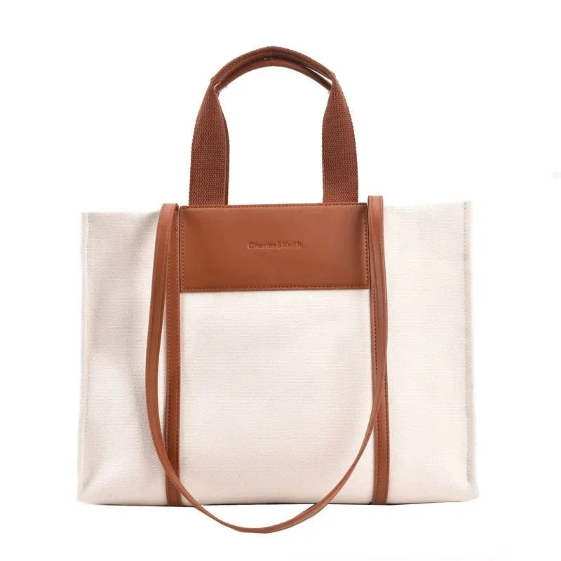Quirina - Stylish Large Canvas Tote Bag for Everyday Essentials