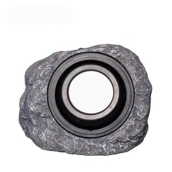 NebulaLite - Stylish Solar LED Garden Lamp with Stone Design