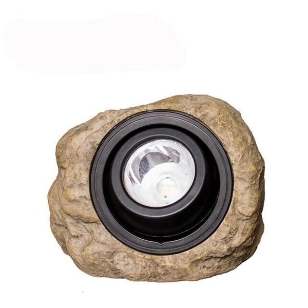 NebulaLite - Stylish Solar LED Garden Lamp with Stone Design