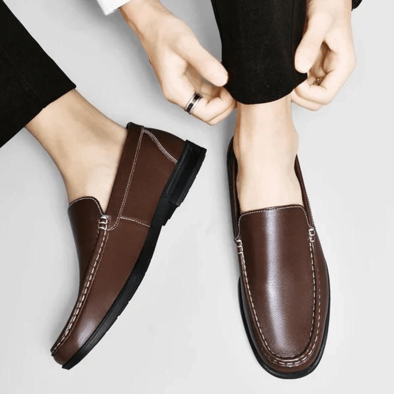 Malcolm - Classic Slip-On Loafers for Effortless Elegance and Comfort