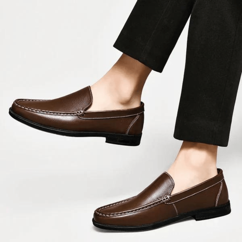 Malcolm - Classic Slip-On Loafers for Effortless Elegance and Comfort