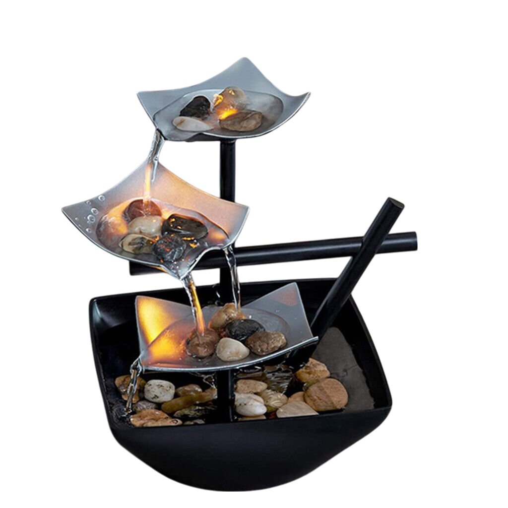 Raylux- Elegant Fountain Lamp for Relaxing Atmosphere and Stylish Decor