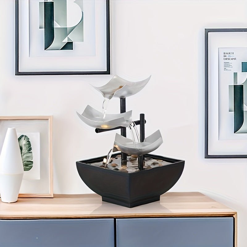 Raylux- Elegant Fountain Lamp for Relaxing Atmosphere and Stylish Decor