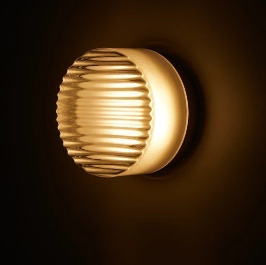TwinkleTide - Elegant Modern Round Wall Light for Atmospheric Lighting