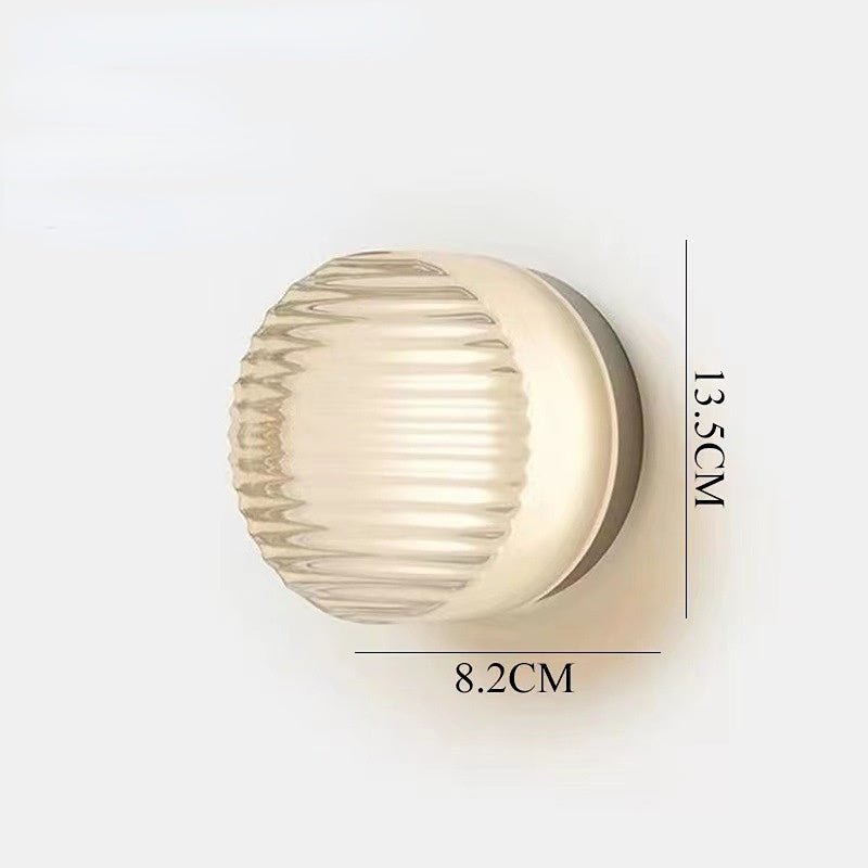 TwinkleTide - Elegant Modern Round Wall Light for Atmospheric Lighting
