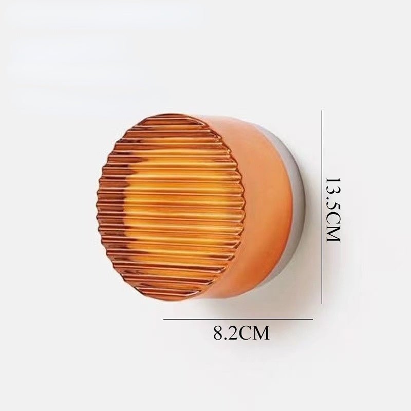 TwinkleTide - Elegant Modern Round Wall Light for Atmospheric Lighting