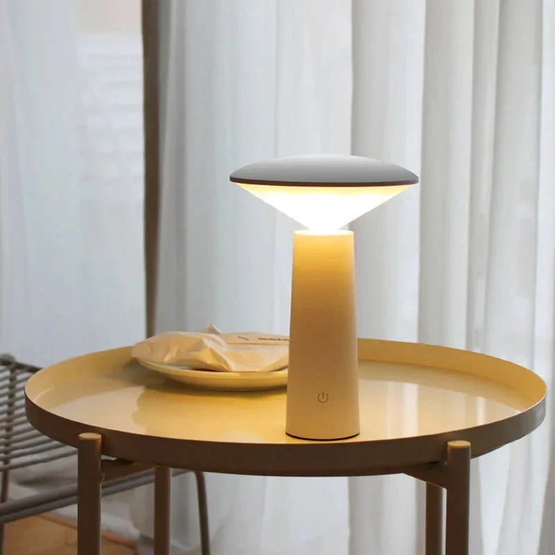 Luxaglow- Modern Wireless Table Lamp with Bright LED Light