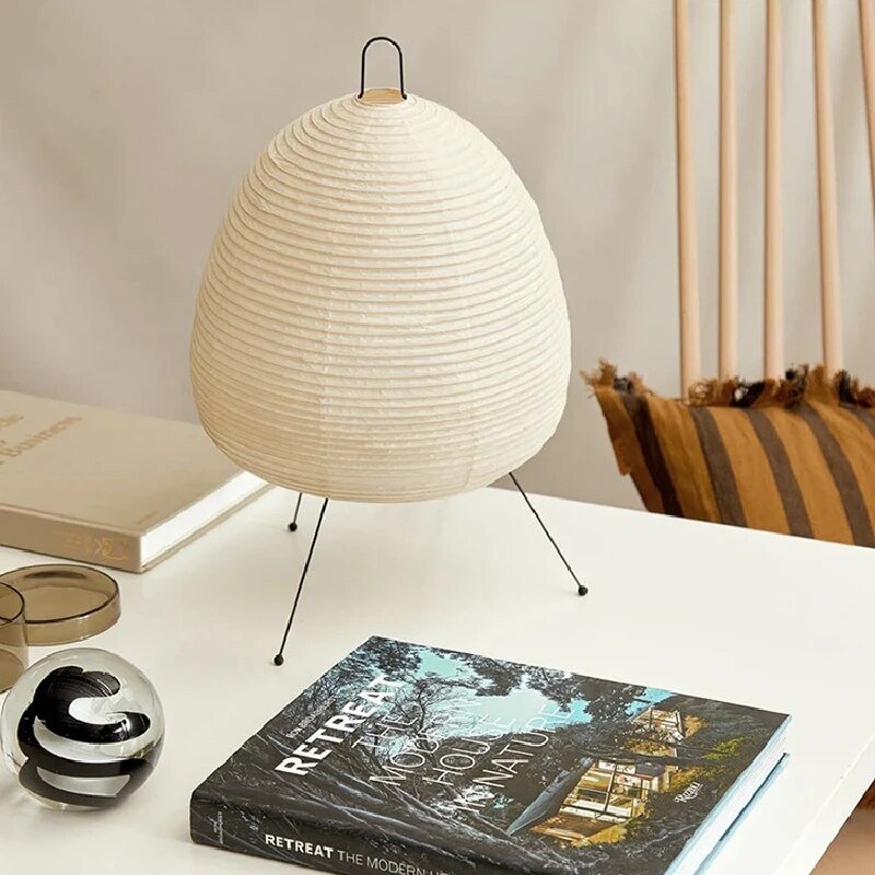 Aisling - Stylish Diamante Rice Paper Lamp for Cozy Atmosphere