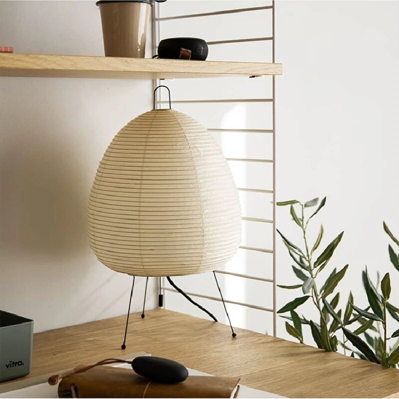 Aisling - Stylish Diamante Rice Paper Lamp for Cozy Atmosphere