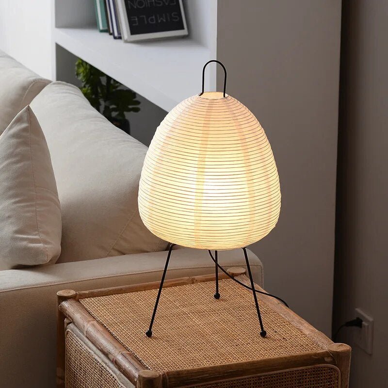 Aisling - Stylish Diamante Rice Paper Lamp for Cozy Atmosphere