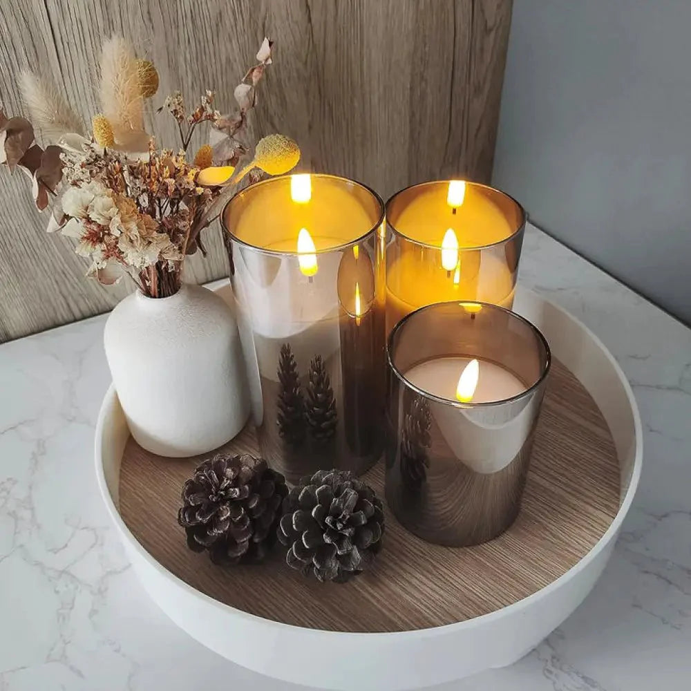 LightMint - Elegant Flameless Candles for a Cozy Atmosphere