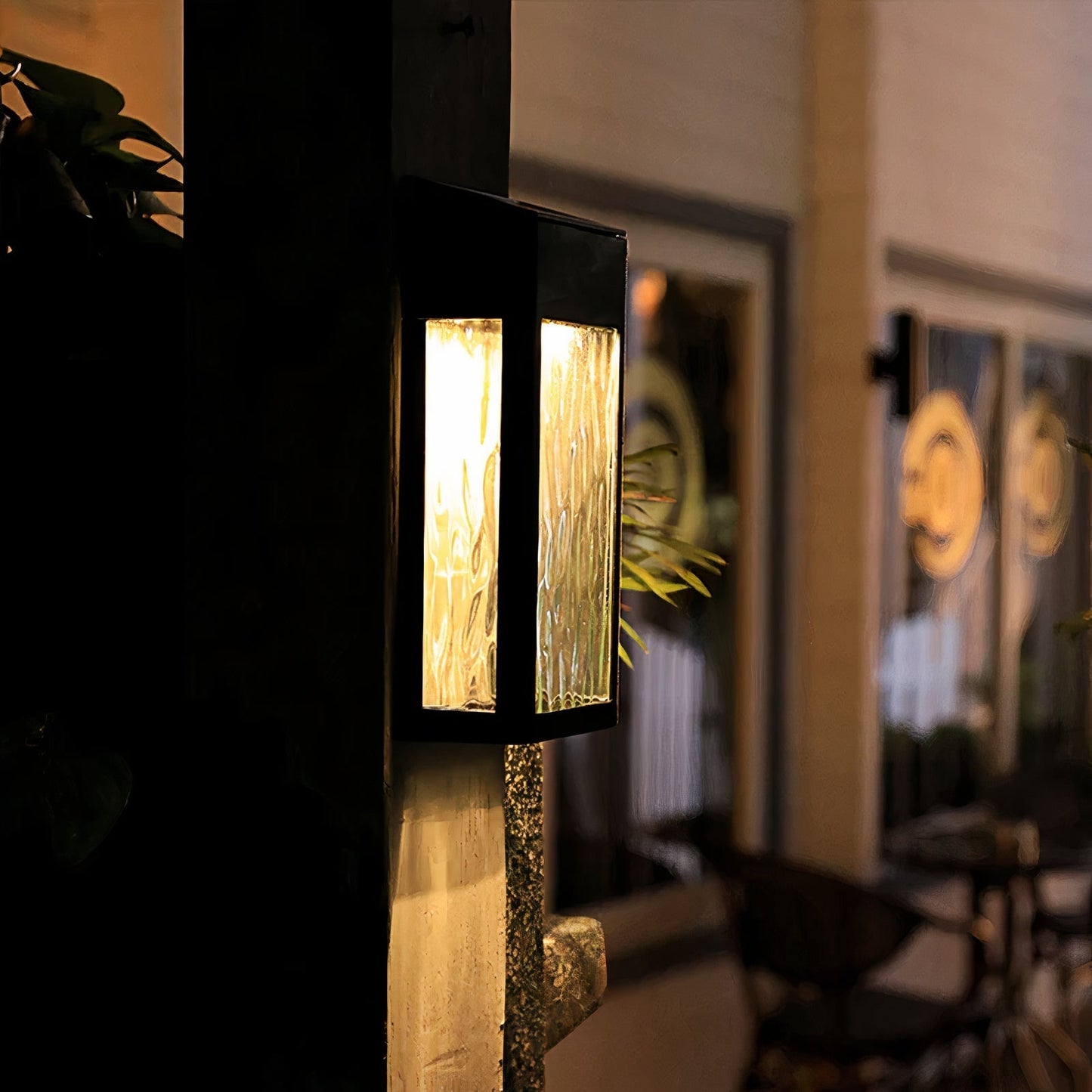 ShinePod - Modern Solar Wall Light for Eco-Friendly Outdoor Illumination