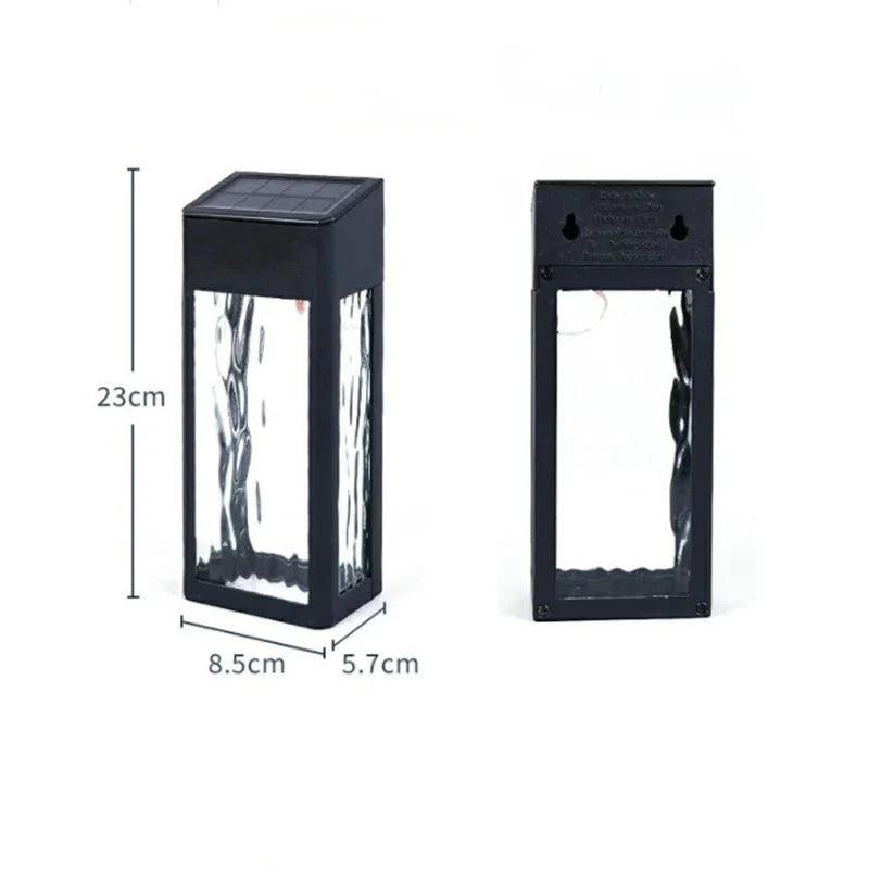 ShinePod - Modern Solar Wall Light for Eco-Friendly Outdoor Illumination
