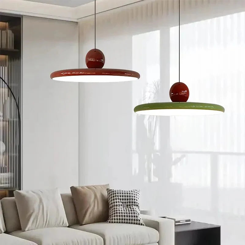 Celestia - Bauhaus-Inspired Glaze Pendant Light for Timeless Elegance