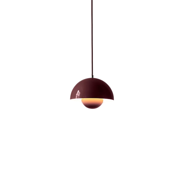 SculptLume - Modern Glazed Pendant Lamp for Elegant Ambiance