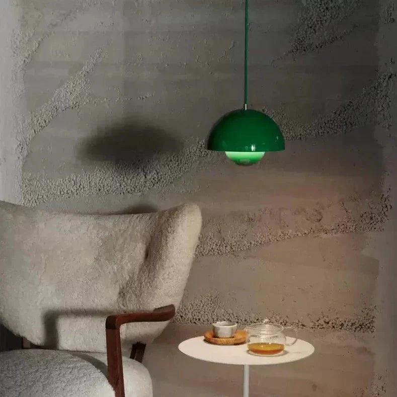 SculptLume - Modern Glazed Pendant Lamp for Elegant Ambiance