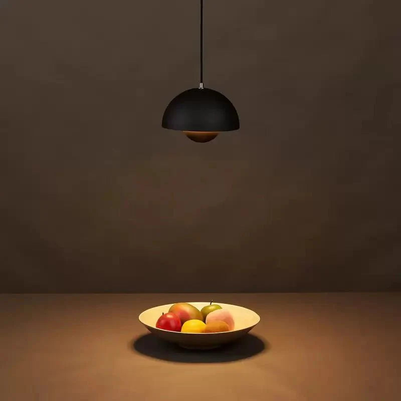 SculptLume - Modern Glazed Pendant Lamp for Elegant Ambiance