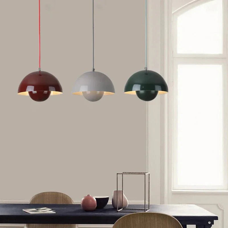 SculptLume - Modern Glazed Pendant Lamp for Elegant Ambiance