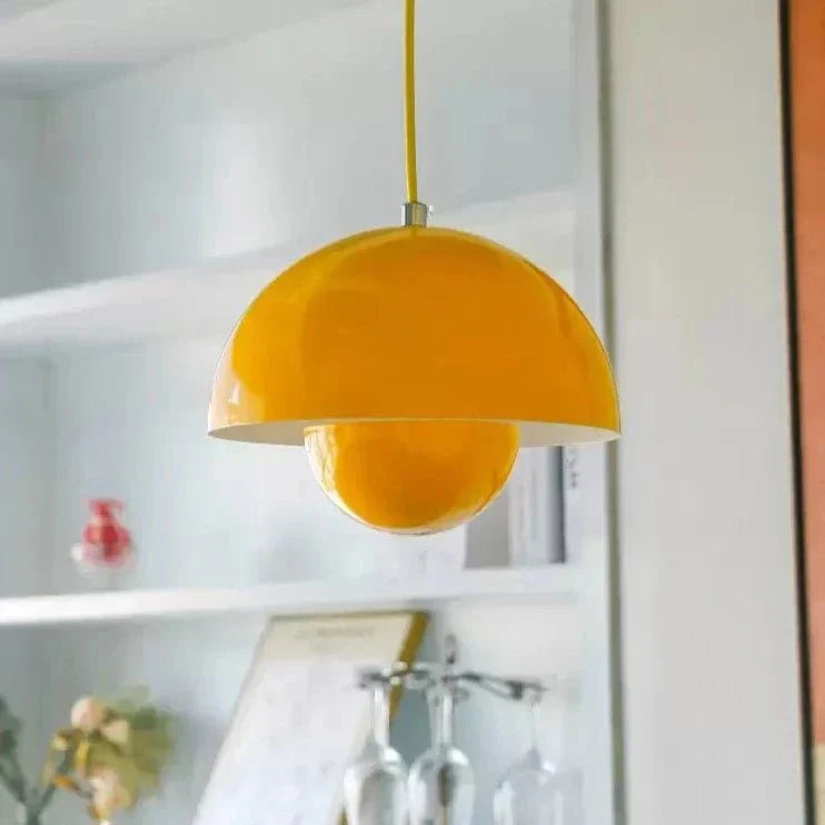 SculptLume - Modern Glazed Pendant Lamp for Elegant Ambiance