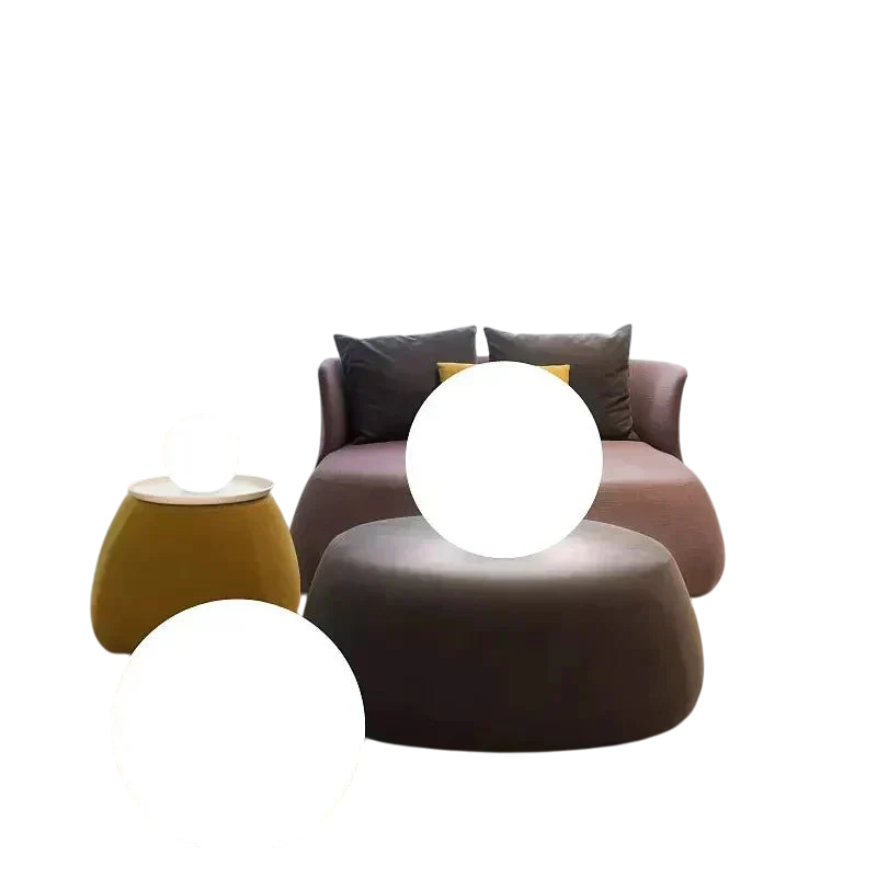 HaloHaven - Elegant Glowshine Orb Outdoor Lamp for Modern Spaces