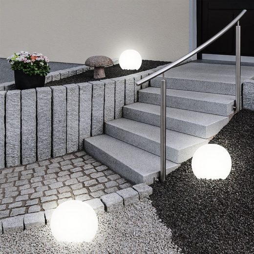 HaloHaven - Elegant Glowshine Orb Outdoor Lamp for Modern Spaces