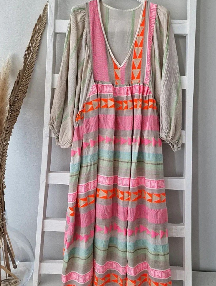 Nyx - Vibrant Loose Dress for Effortless Style and Comfort