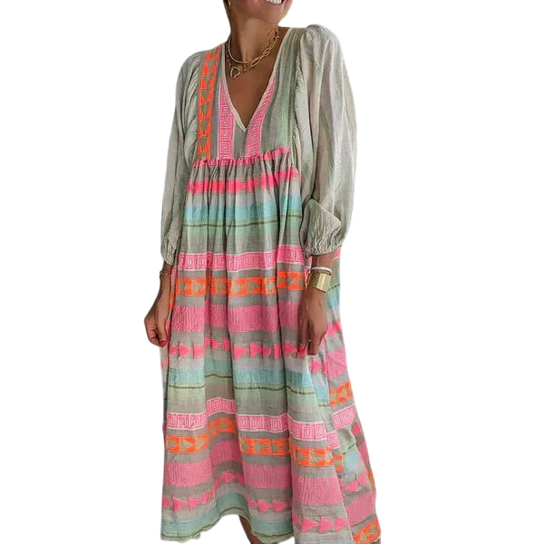 Nyx - Vibrant Loose Dress for Effortless Style and Comfort