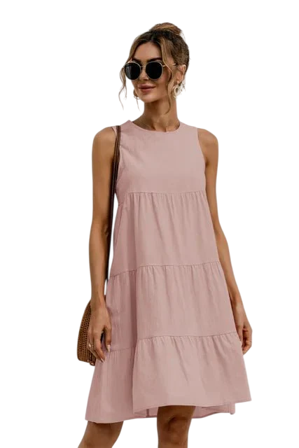 Ilka - Casual Flowing Dress for Effortless Everyday Elegance