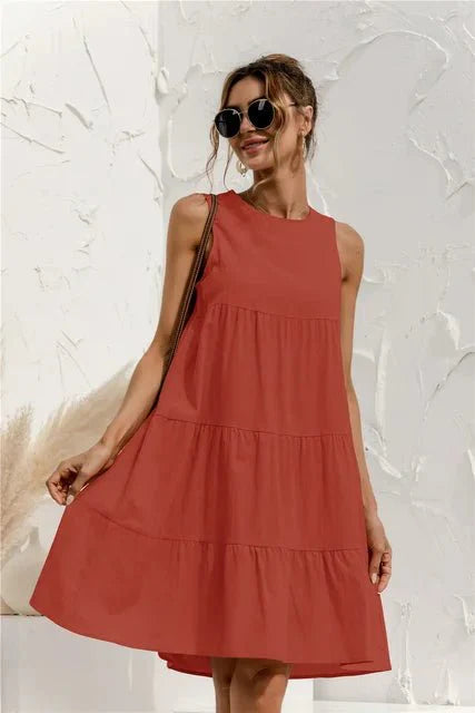 Ilka - Casual Flowing Dress for Effortless Everyday Elegance