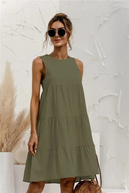 Ilka - Casual Flowing Dress for Effortless Everyday Elegance