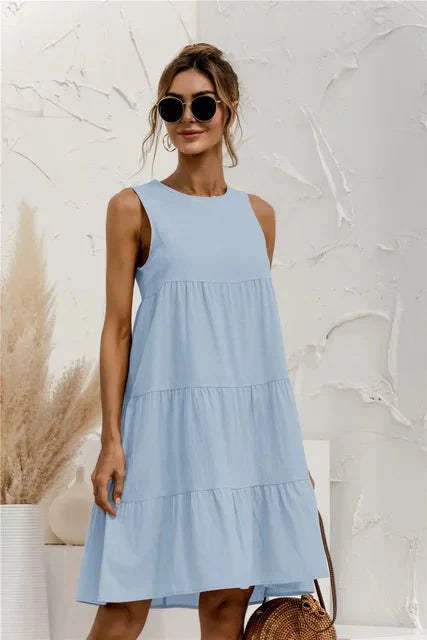 Ilka - Casual Flowing Dress for Effortless Everyday Elegance