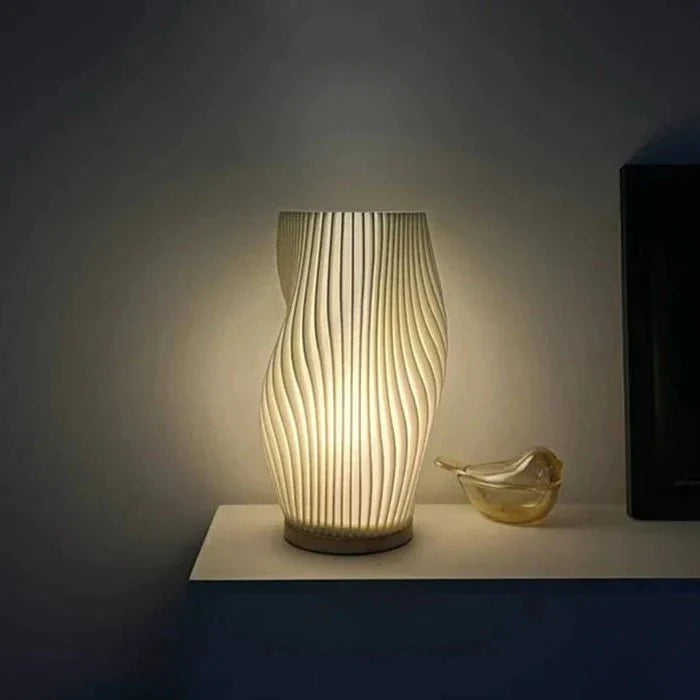 Tilda - Modern Wave-Shaped Table Lamp for Artistic Lighting